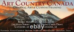 Frank POLSON Humility Canvas Native Authentic Indigenous Limited Edition ART