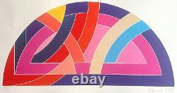 Frank Stella Lithograph (COA Original Signed Pen) Numbered Pencil