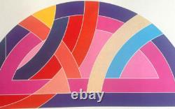 Frank Stella Lithograph (COA Original Signed Pen) Numbered Pencil