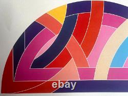 Frank Stella Lithograph (COA Original Signed Pen) Numbered Pencil