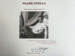 Frank Stella Lithograph (COA Original Signed Pen) Numbered Pencil