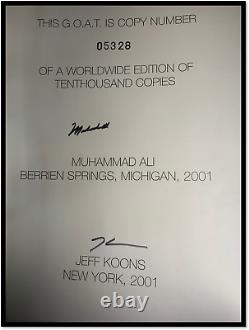 GOAT? SIGNED? By MUHAMMAD ALI New Huge Taschen Limited Edition Hardback 1/9000