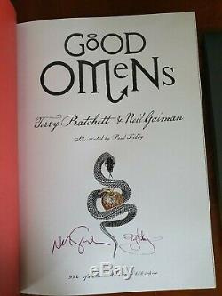 GOOD OMENS Signed By Gaiman ONLY 666 Copies Worldwide Ineffable Edition