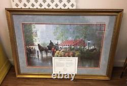 G. Harvey Signed Limited Edition Print A Touch of Spring 884/3550 Framed
