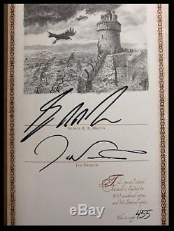 Game Of Thrones & Class Of Kings SIGNED GEORGE R. R. MARTIN Subterranean Press