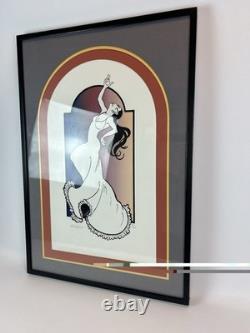 Gayle Anderson Signed Serigraph 13/20 Art Deco Dancer Framed Limited Edition Pri Gayle Anderson Signed Serigraph 13/20 Art Deco Dancer Framed Limited Edition Pri