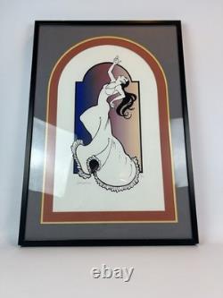 Gayle Anderson Signed Serigraph 13/20 Art Deco Dancer Framed Limited Edition Pri