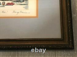 George Crionis Limited Edition Clown Art Titled What's The Use Signed & Framed