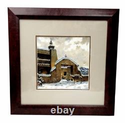 George Hallmark Limited Edition Lithograph Signed Numbered Matted & Framed 15