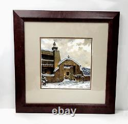 George Hallmark Limited Edition Lithograph Signed Numbered Matted & Framed 15