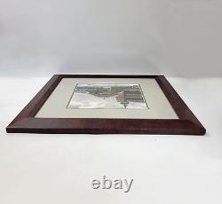 George Hallmark Limited Edition Lithograph Signed Numbered Matted & Framed 15