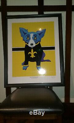 George Rodrigue Blue Dog We Are Marching Again Signed Limited Edition Print