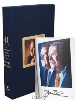 George W, Bush 41 Signed First Limited Edition Deluxe Autographed Sealed H. W