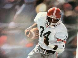 Georgia Bulldogs Signed Limited Edition Heisman Trophy Herschel Walker Print