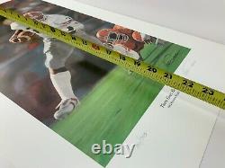 Georgia Bulldogs Signed Limited Edition Heisman Trophy Herschel Walker Print