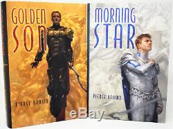 Golden Son Morning Star Iron Gold Pierce Brown SIGNED LTD (Red Rising Series)