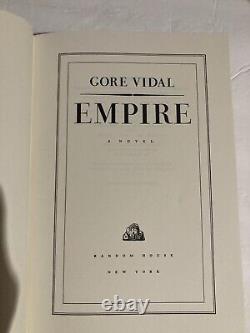 Gore Vidal EMPIRE Signed and Numbered Limited Edition 1987 # 40/250
