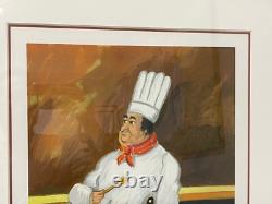 Guy Buffet Signed Serigraph Print Chef Albert Limited Edition 329/595