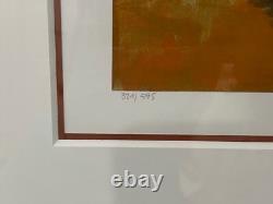 Guy Buffet Signed Serigraph Print Chef Albert Limited Edition 329/595