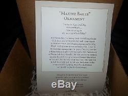 HALLMARK Keepsake 2006 MAXINE BAKES Ornament LIMITED EDITION 750 Pc. HAND SIGNED