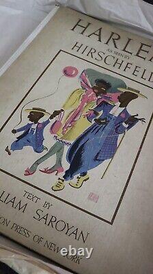 HARLEM AS SEEN BY HIRSCHFELD Limited Edition signed by Al Hirschfeld