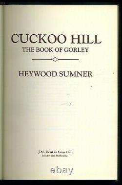 HEYWOOD SUMNER Cuckoo Hill 1987 LIMITED EDITION Zaehnsdorf fine binding 14/25