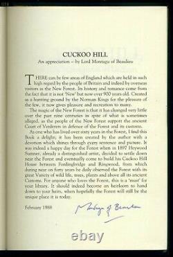 HEYWOOD SUMNER Cuckoo Hill 1987 LIMITED EDITION Zaehnsdorf fine binding 14/25