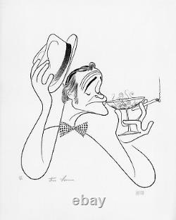 HIRSCHFELD- Jack Lemmon SALE! DOUBLE-SIGNED Limited Edition Lithograph