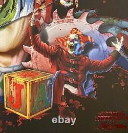 Halloween Horror Nights Jack The Clown Limited Edition Signed/Autographed Poster