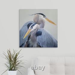 Harmony Blue Herons Bird Art Limited Edition Signed Print Coastal Art