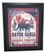 Hayes Carll Signed Limited Edition Poster Framed PSA/DNA 3-3-1