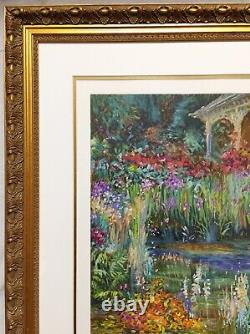 Henri Plisson Original Signed Impressionist Limited Edition Serigraph, LILI Pond