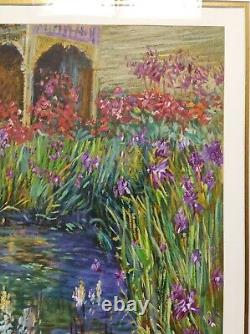 Henri Plisson Original Signed Impressionist Limited Edition Serigraph, LILI Pond