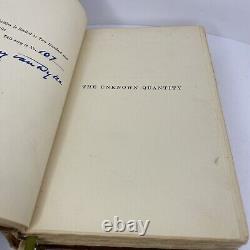 Henry Van Dyke, 1912 Signed Limited Edition Unknown Quantity Other Wise Man