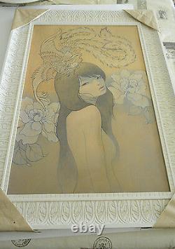 Her Secret Bird Audrey Kawasaki Poster Print Framed Edition Of /75