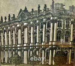 Hermitage Museum, signed limited edition lithograph, St. Petersburg