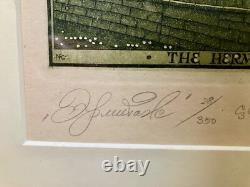 Hermitage Museum, signed limited edition lithograph, St. Petersburg