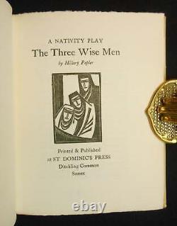 Hilary Pepler / The Three Wise Men A Nativity Play Limited Signed Edition 1929