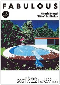 Hiroshi Nagai Little Exhibition FABULOUS Limited Edition Autographed Poster A2 2