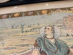 Hollande Bresil 1900 signed JOB themed limited edition lithograph