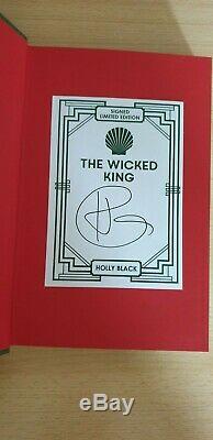 Holly Black The Cruel Prince Wicked King Queen of Nothing SIGNED Fairyloot Eds