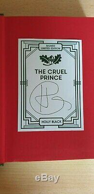 Holly Black The Cruel Prince Wicked King Queen of Nothing SIGNED Fairyloot Eds