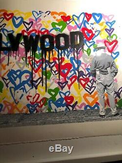 Hollywood Limited Edition Serigraph Signed By Mr. Brainwash