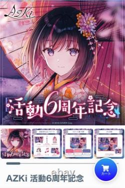 Hololive Azki 6th Anniversary Limited Edition Autographed Full set O3276