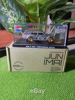 Hot Wheels Datsun Wagon 510 Bluebird Jun Imai Signed Indonesia Diecast Expo