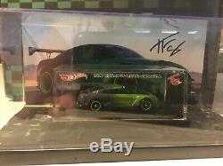 Hot Wheels Tfox Autographed Nissan GT-R R35 Guaczilla With A Piece Of Car