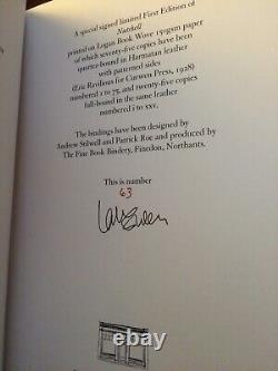 Ian McEwan Nutshell. Signed limited edition/75, London Review of Books