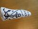 Ian Poulter Limited Edition 344/400 autographed putter headcover 2012