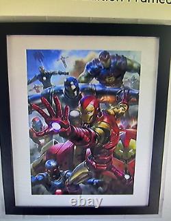 Iron Man Limited Edition Print Signed By Derick Chew