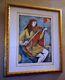 Irving Amen Violin Hand Signed Limited Edition Lithograph Litho Auto Art Music